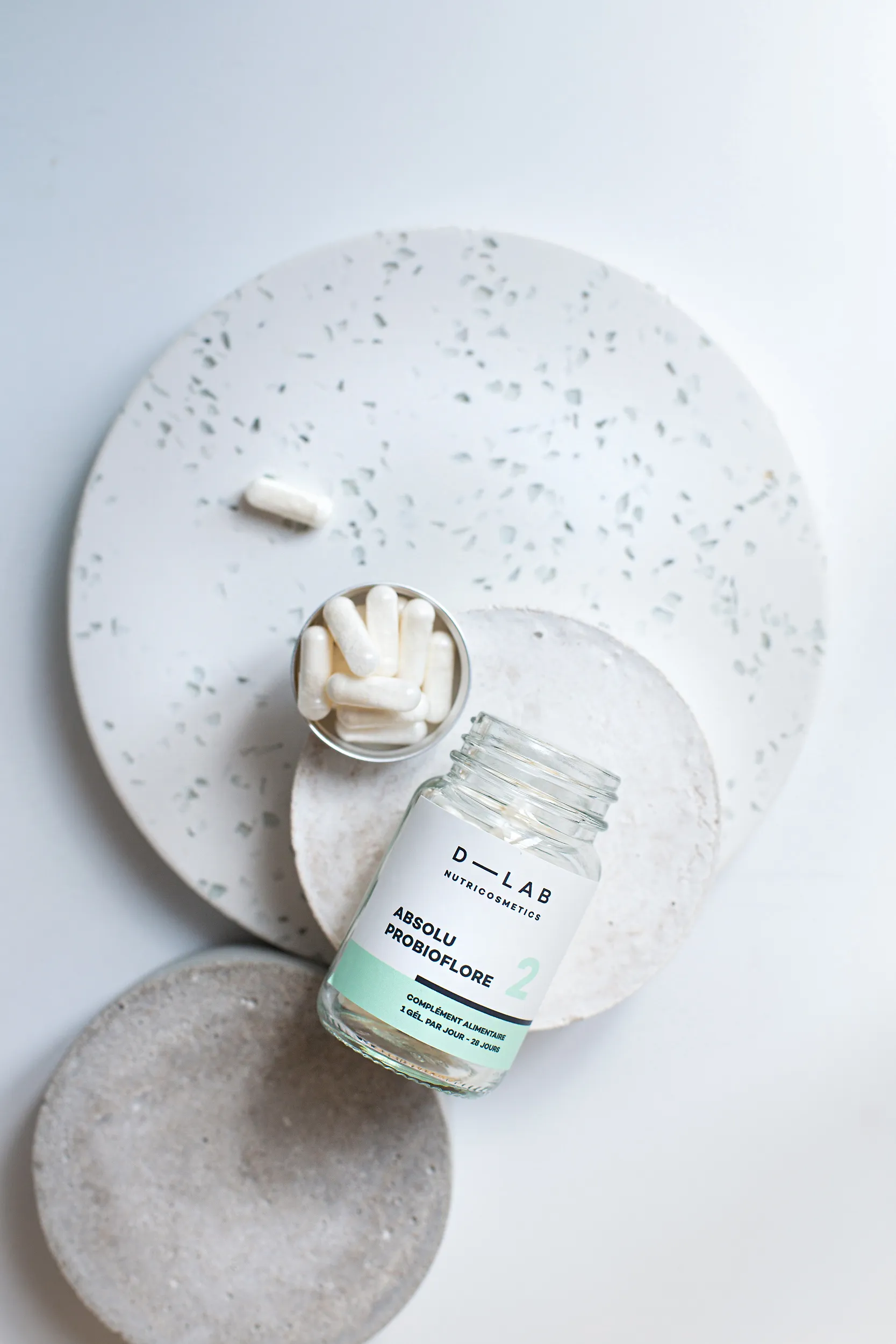 D-LAB Nutricosmetics Complément alimentaire flore intime Absolu Probioflore-105 g