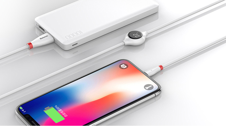 Ladekabel für iPhone 1m weiss