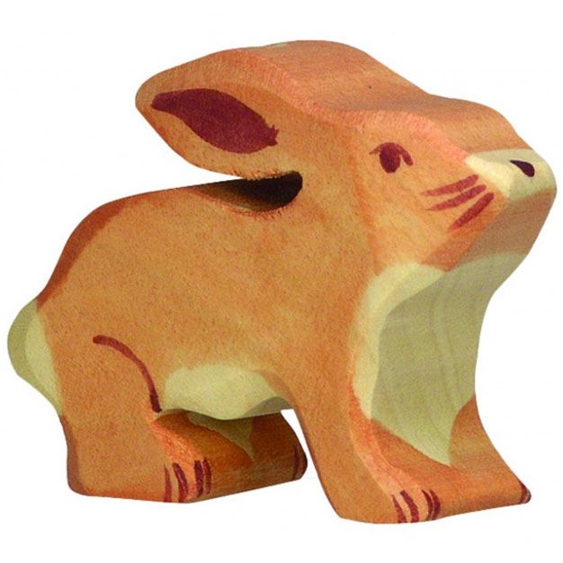 Holztiger haasje 6 cm