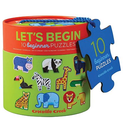 Crocodile Creek Puzzlespiel - 10 st. Tier