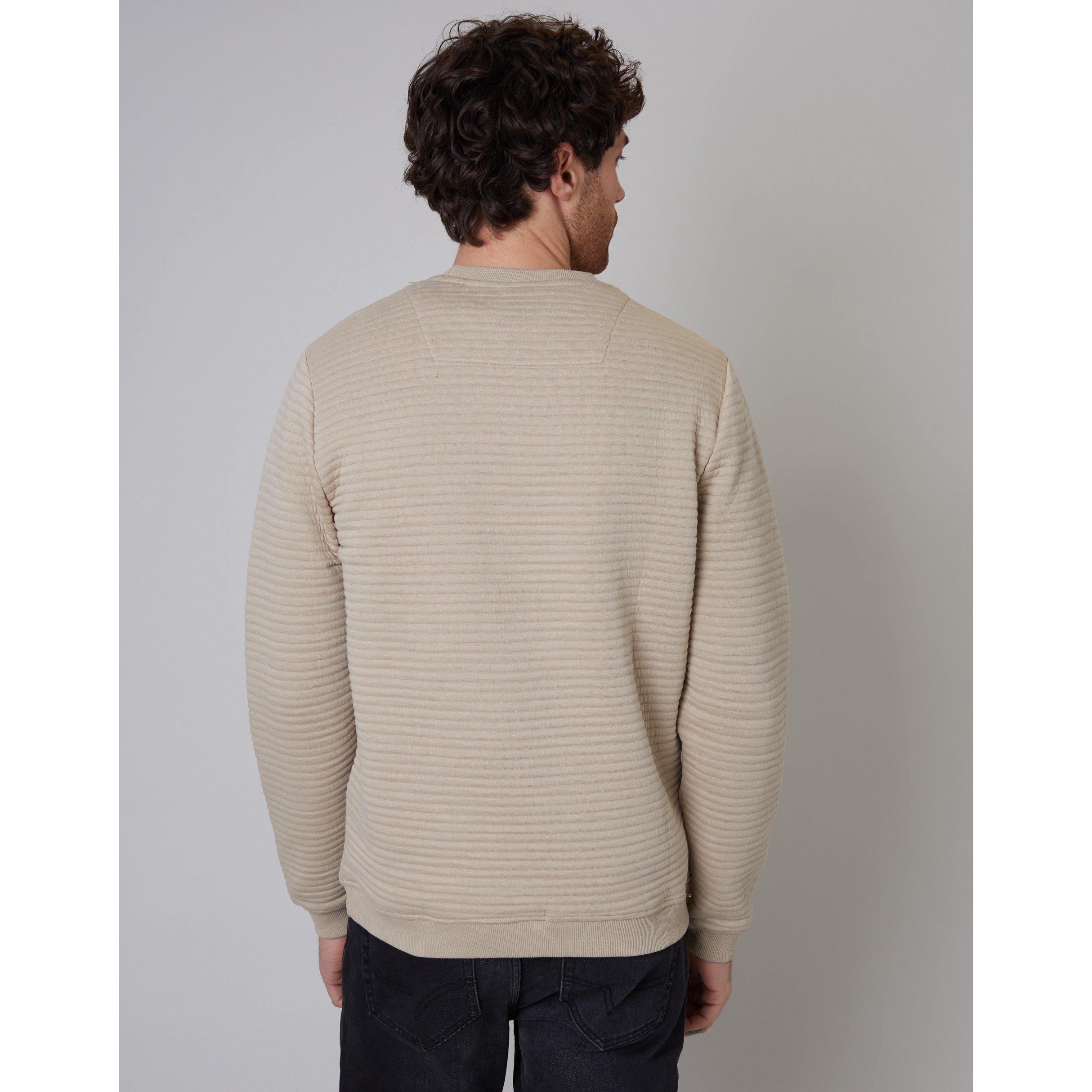 Threadbare TB Fleece Crew Sweater Mens