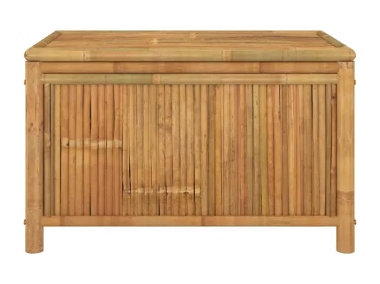 Boîte de rangement de jardin 90x52x55 cm Bambou
