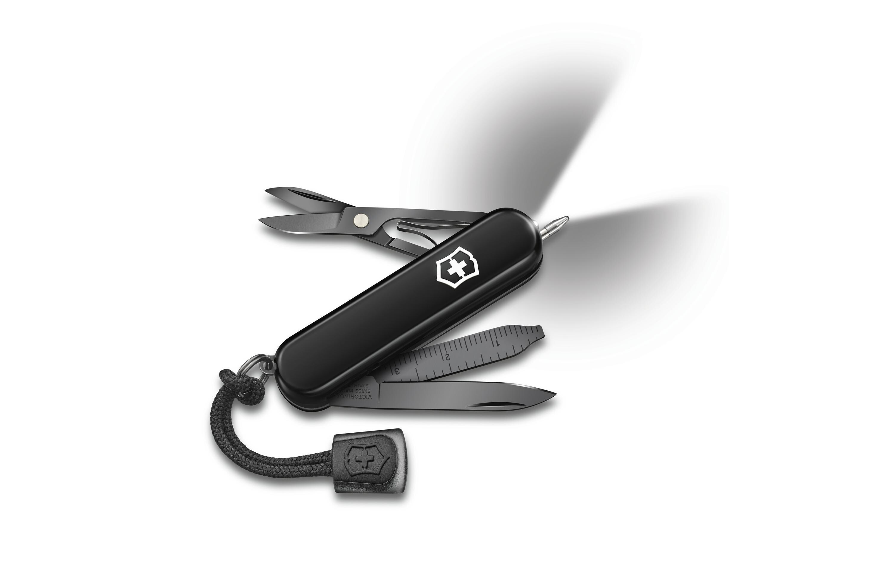 Taschenmesser Signature Lite Onyx Black 58 mmMonochromes Taschenmesser