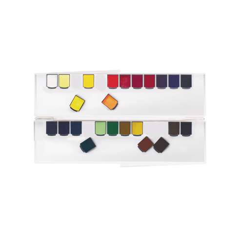 MIJELLO Mission Gold 3/4 Näpfe Aquarellfarben Set