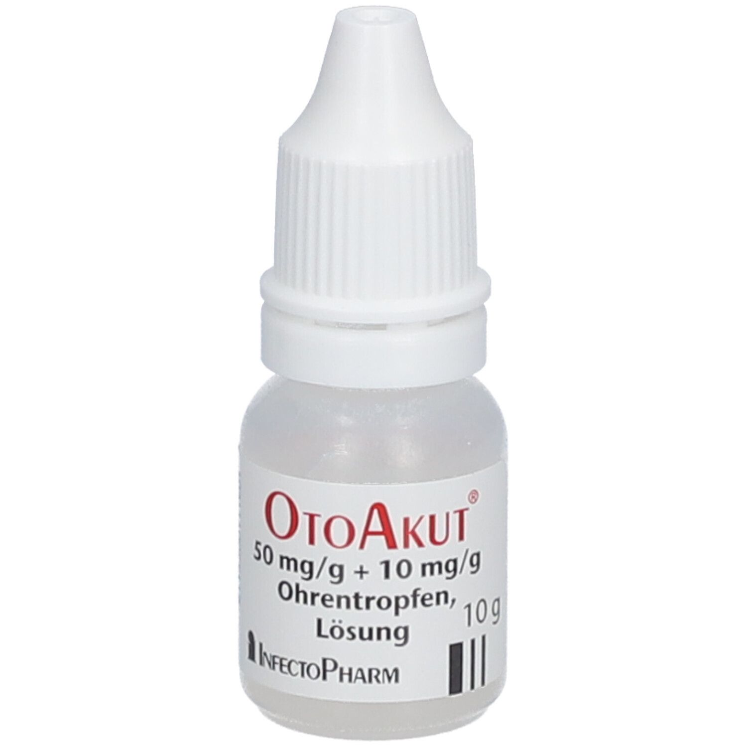 OtoAkut 50 mg/g + 10 mg/g Ohrentropfen