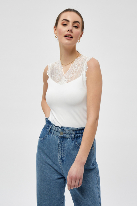 Minus witte dames top