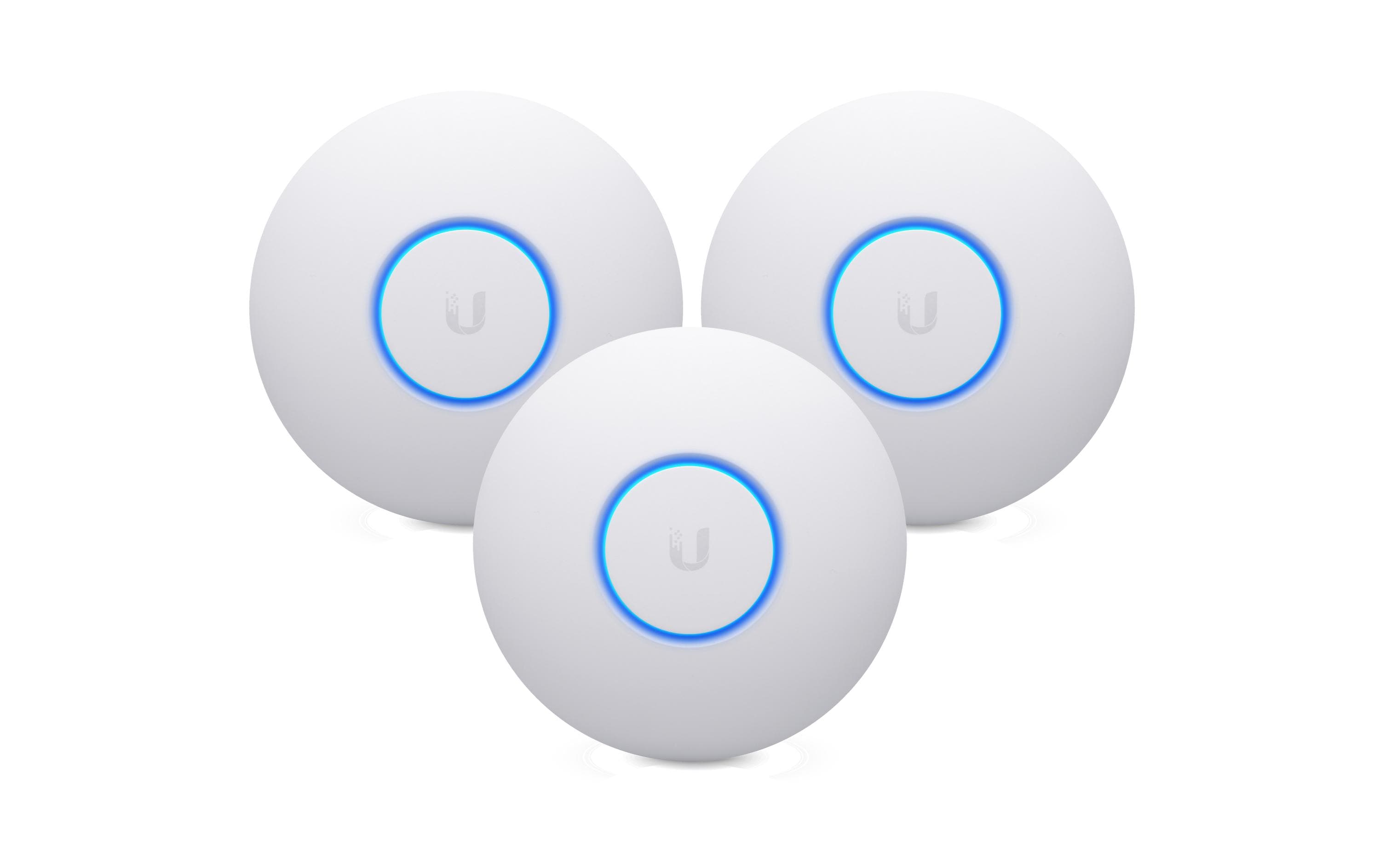 Access Point UniFi AP-nanoHD-3 Set<br>Indoor-Access Point mit 4x4 Wave 2 MU-MIMO