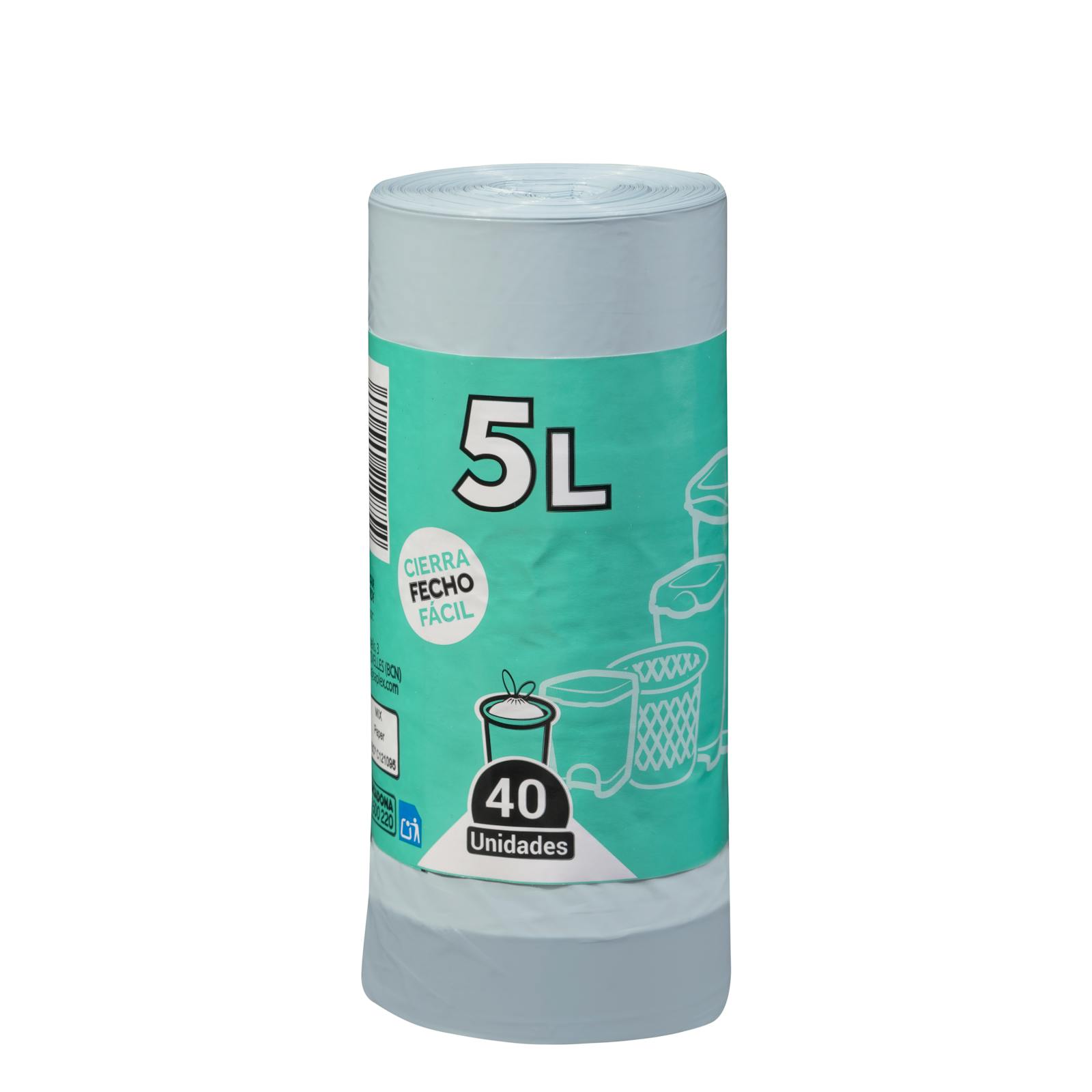 Mini sac poubelle Green Forest 5 L, petit seau