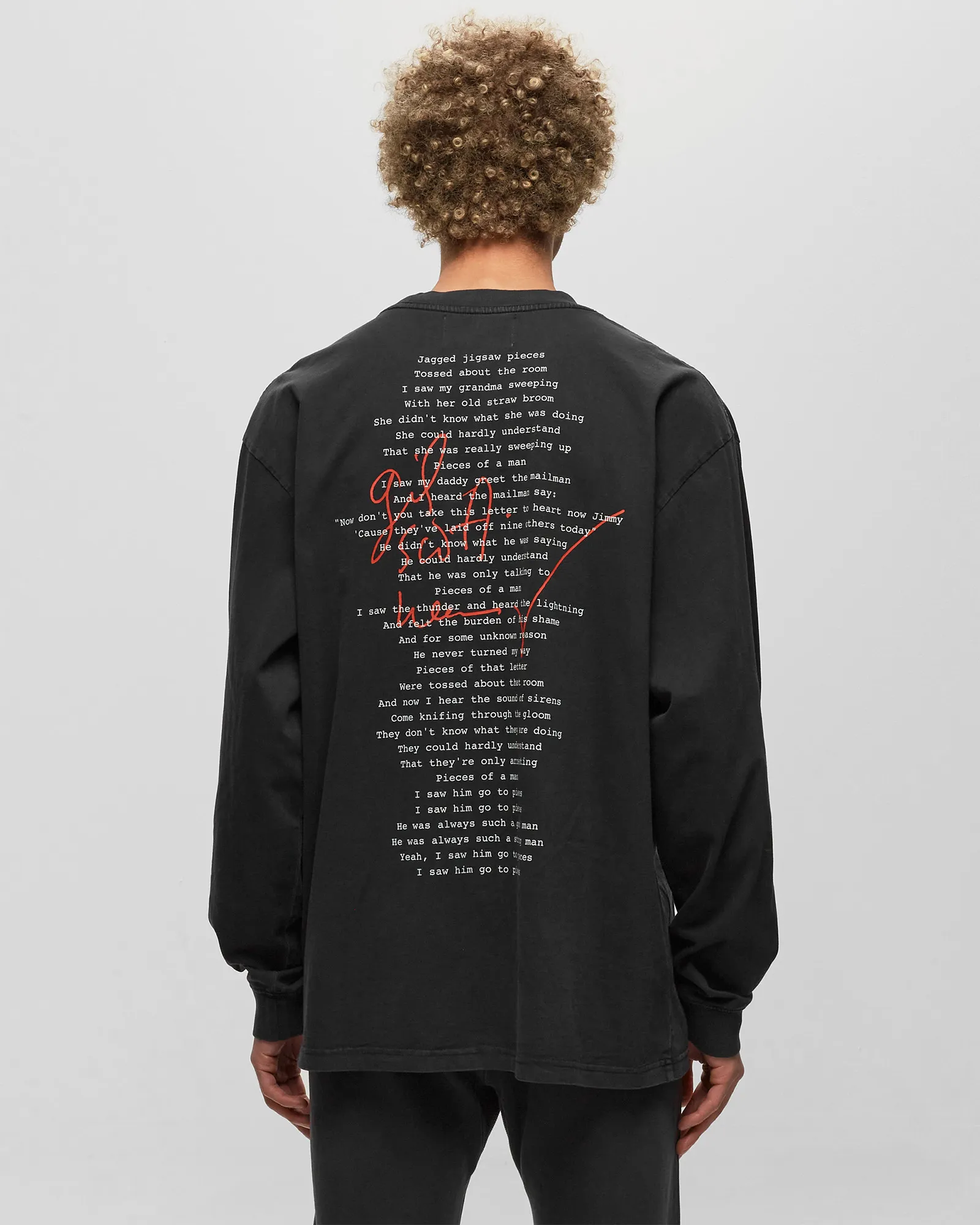 Camiseta de manga comprida Awake AWAKE NY X GIL SCOTT HERON