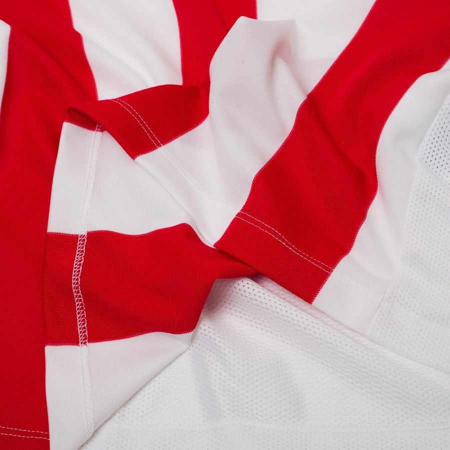 Nike Maillot Dri-FIT Striped Division V - Blanc/Rouge/Noir Enfant