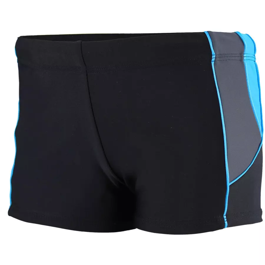 Aquarti Jungen Kurze Badehose mit Einsätzen Seitlich graphit
