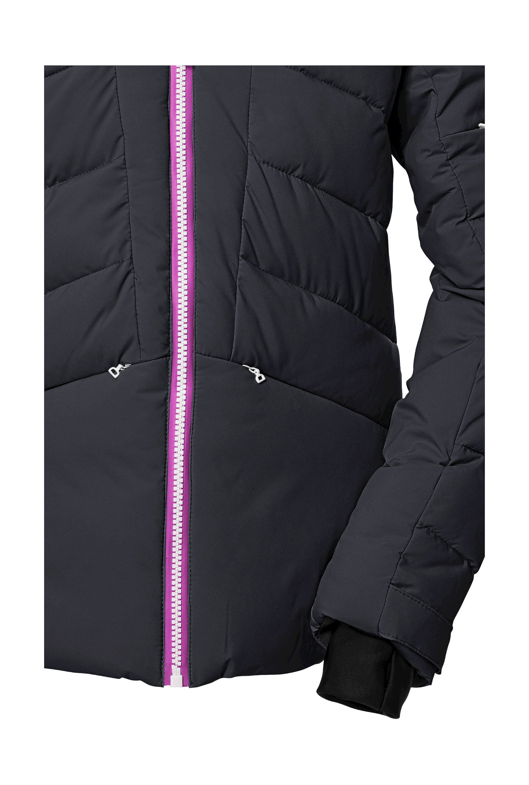 Killtec Skijacke »KSW 116 GRLS SKI QLTD JCKT« Wasserabweisende, winddichte Winterjacke mit Schneefang