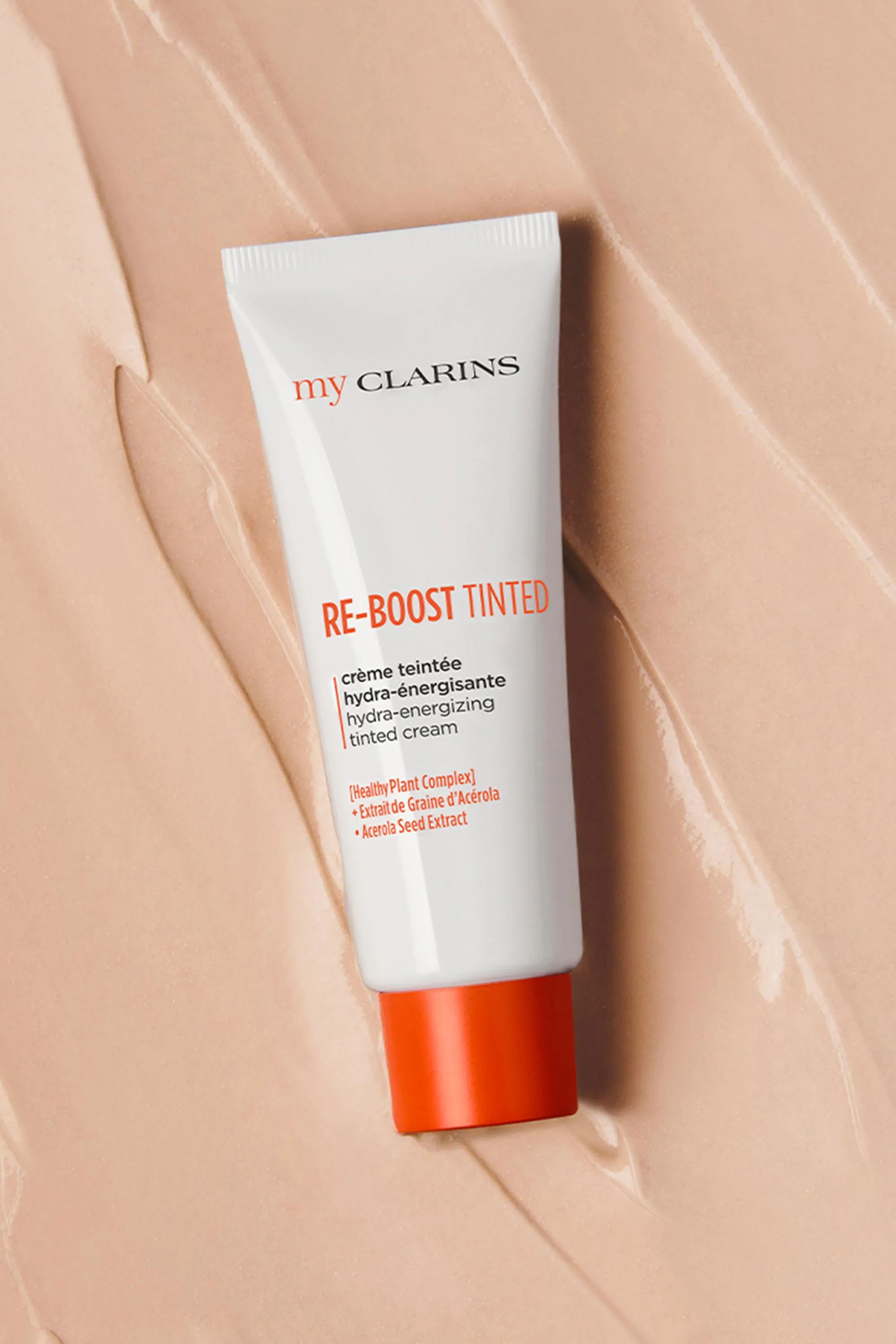 Clarins Crème teintée visage hydratante et énergisante-50 ml