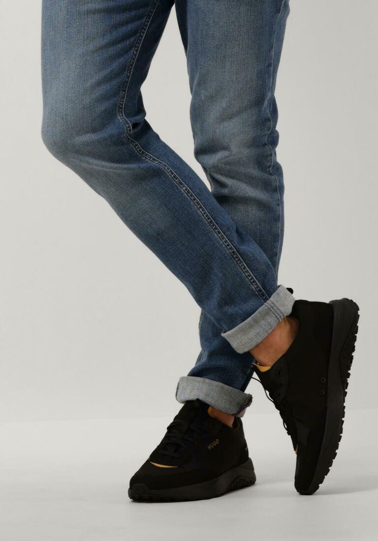 HUGO zwarte hugo lage sneakers kane runn