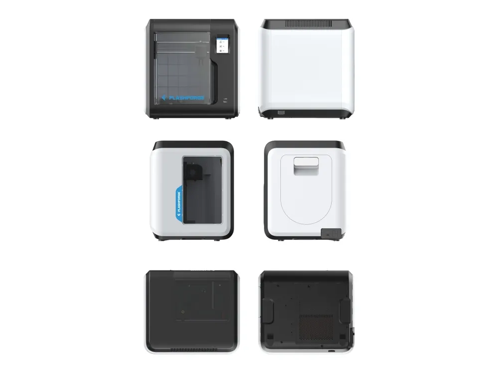 Flashforge Adventurer 3 - 3D printer - FFF - byggestørrelse op til 150 x 150 x 150 mm - lag: 0.05 mm - USB, Wi-Fi