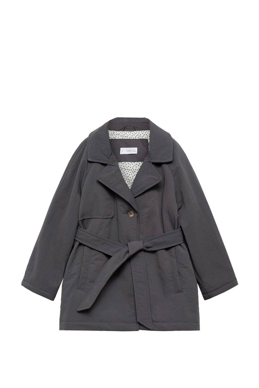 Mango Kids coat grijs