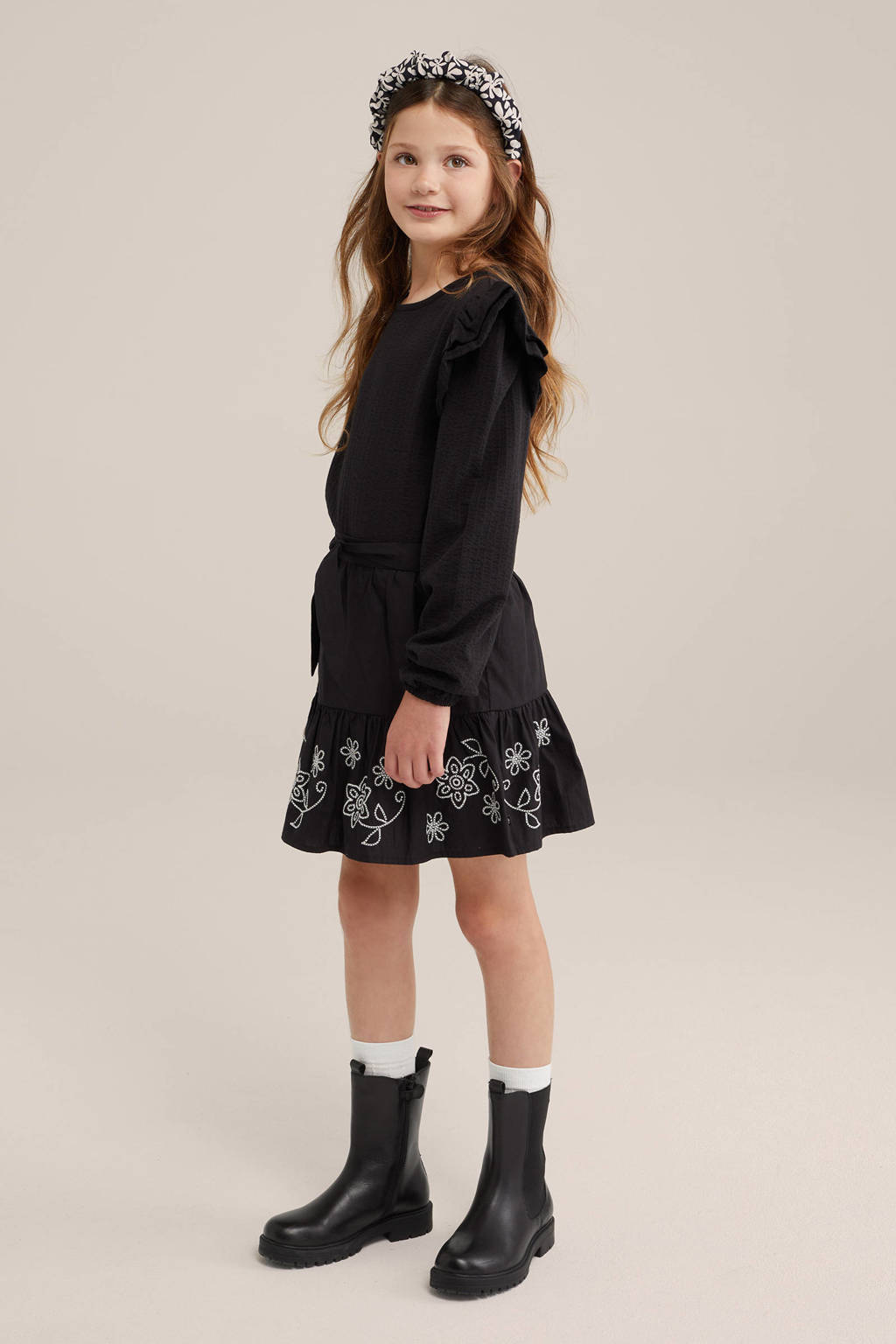 WE Fashion longsleeve zwart