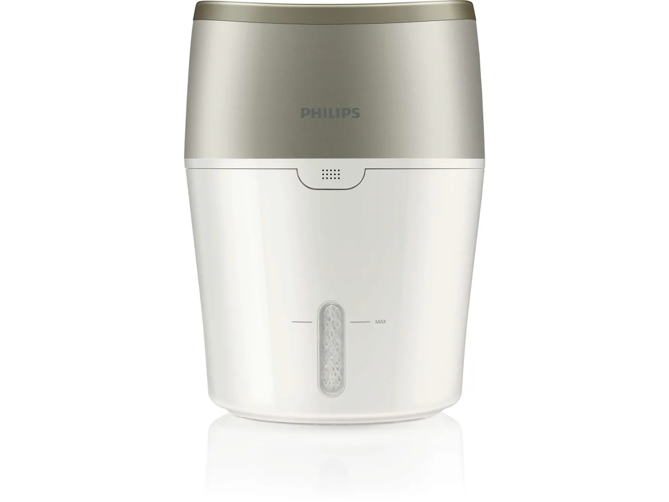 Philips HU4803 - Luftfugter - mobil - østers metallisk/hvid
