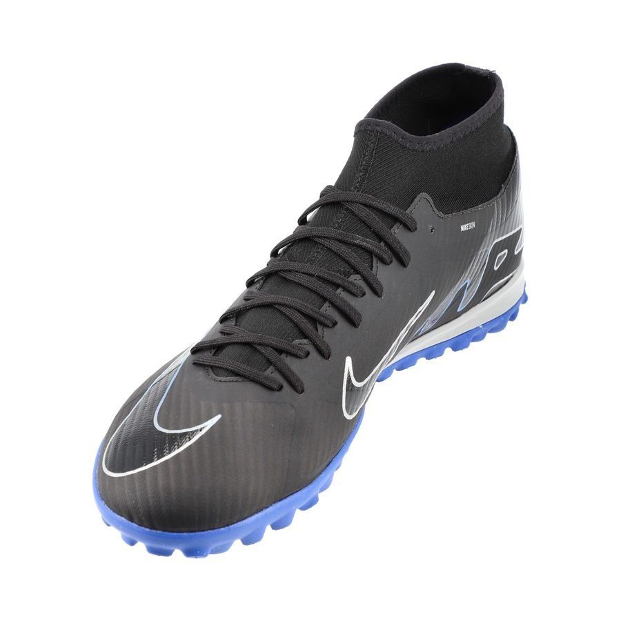 Nike Air Zoom Mercurial Superfly 9 Academy TF Shadow - Noir/Chrome/Bleu