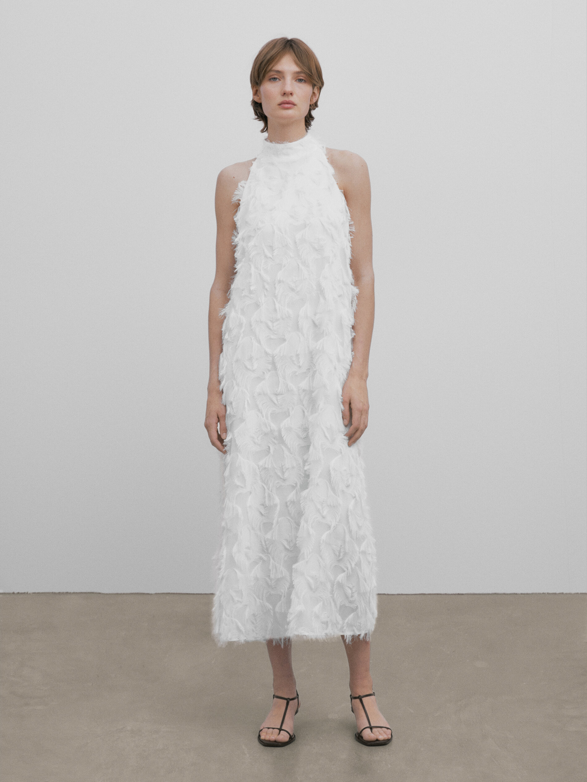 Vestido frente única decepcionante - Studio - BRANCO