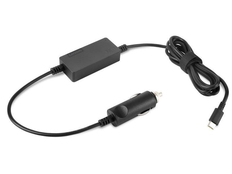Lenovo Auto-Adapter 65 W USB-C Für ThinkPad- und IdeaPad-Notebooks mit 65-W-Netzteil und Typ-C Stecker
