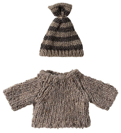 Maileg Pullover/Mütze - Strick - Maus - Großer Bruder
