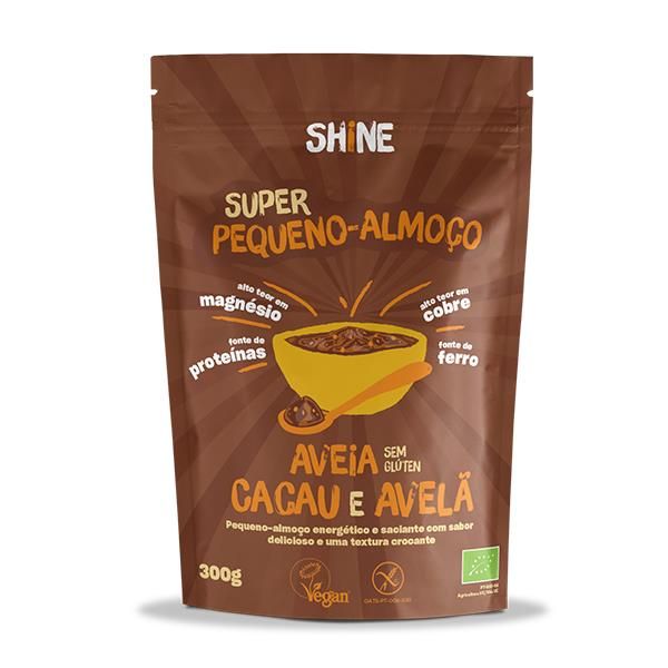 Super Pequeno Almoço Aveia, Cacau E Avelã Bio