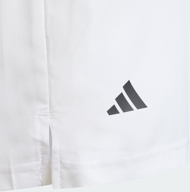 adidas Performance Club Tennis 3-Stripes Short Kids - Kinderen - Wit