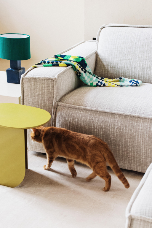 FÉST Edge bank met longchair links Sydney 22 beige