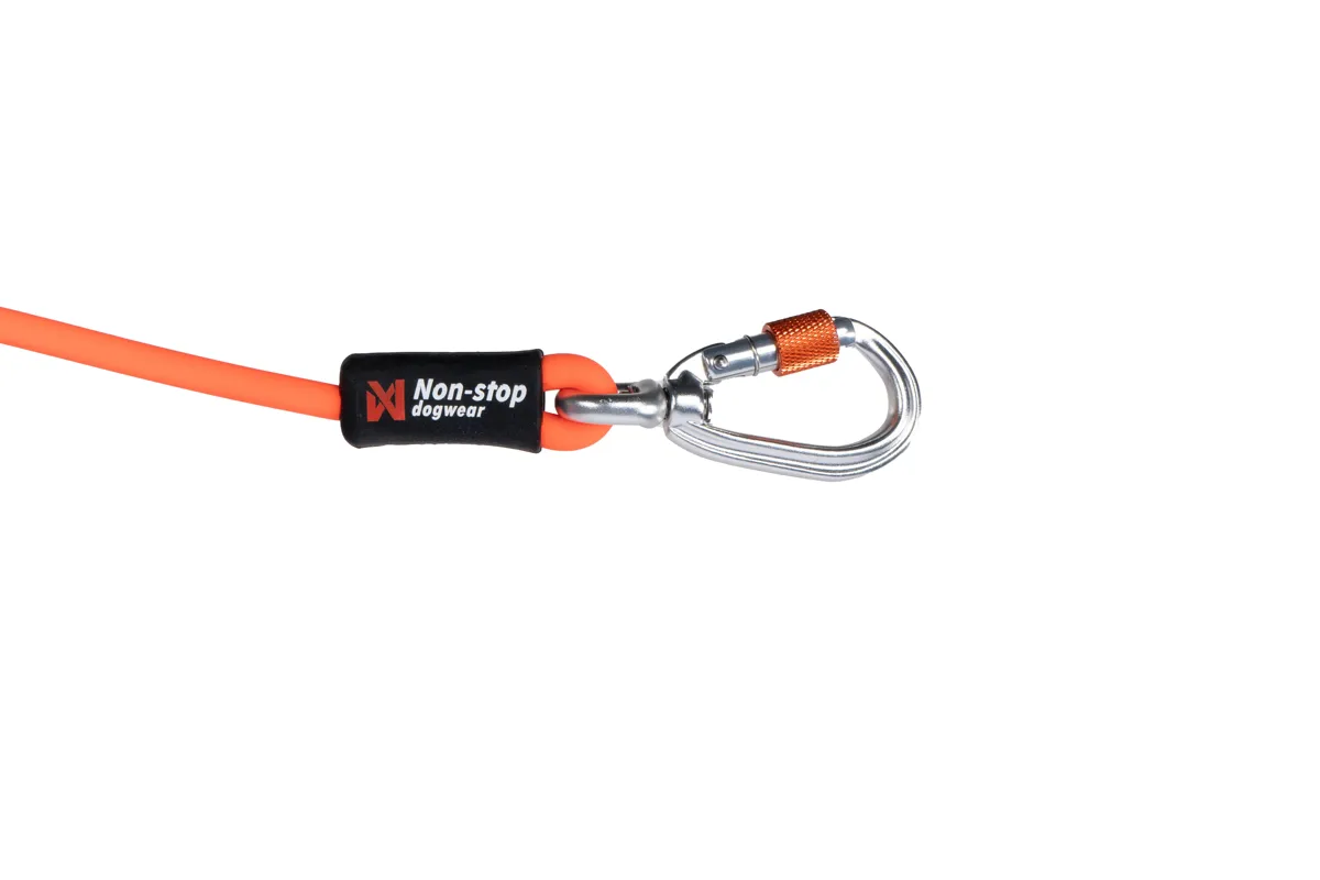 Non-stop Dogwear Protector Round Long Line 15m Orange