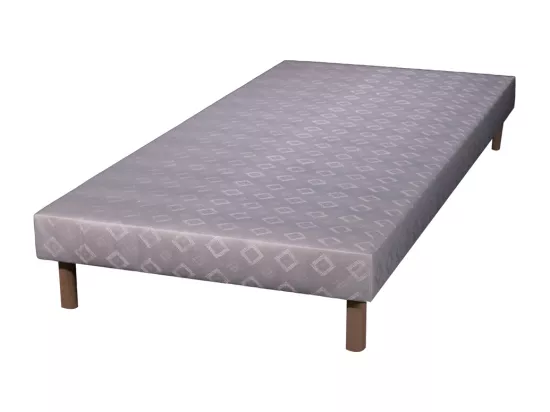 Sommier tapissier blanc - 90x190