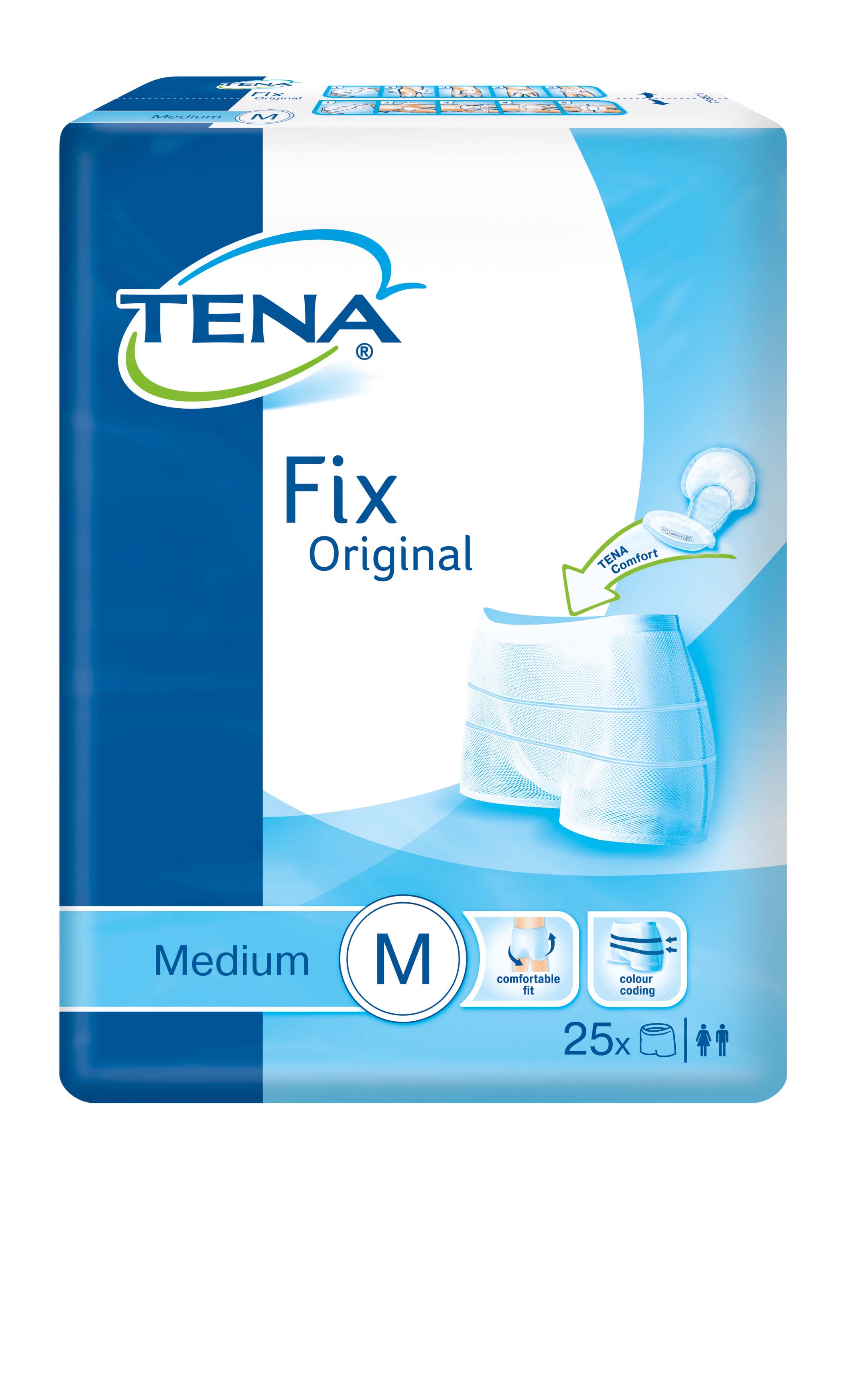 TENA Fix Original Fixierhosen<br>25 Stück, M