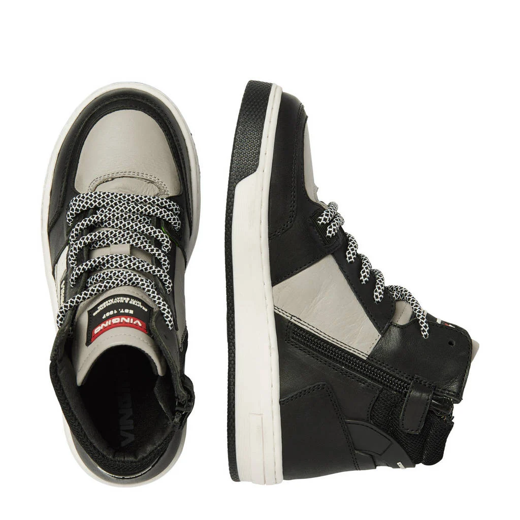 Vingino Duncan Midleren sneakers zwart