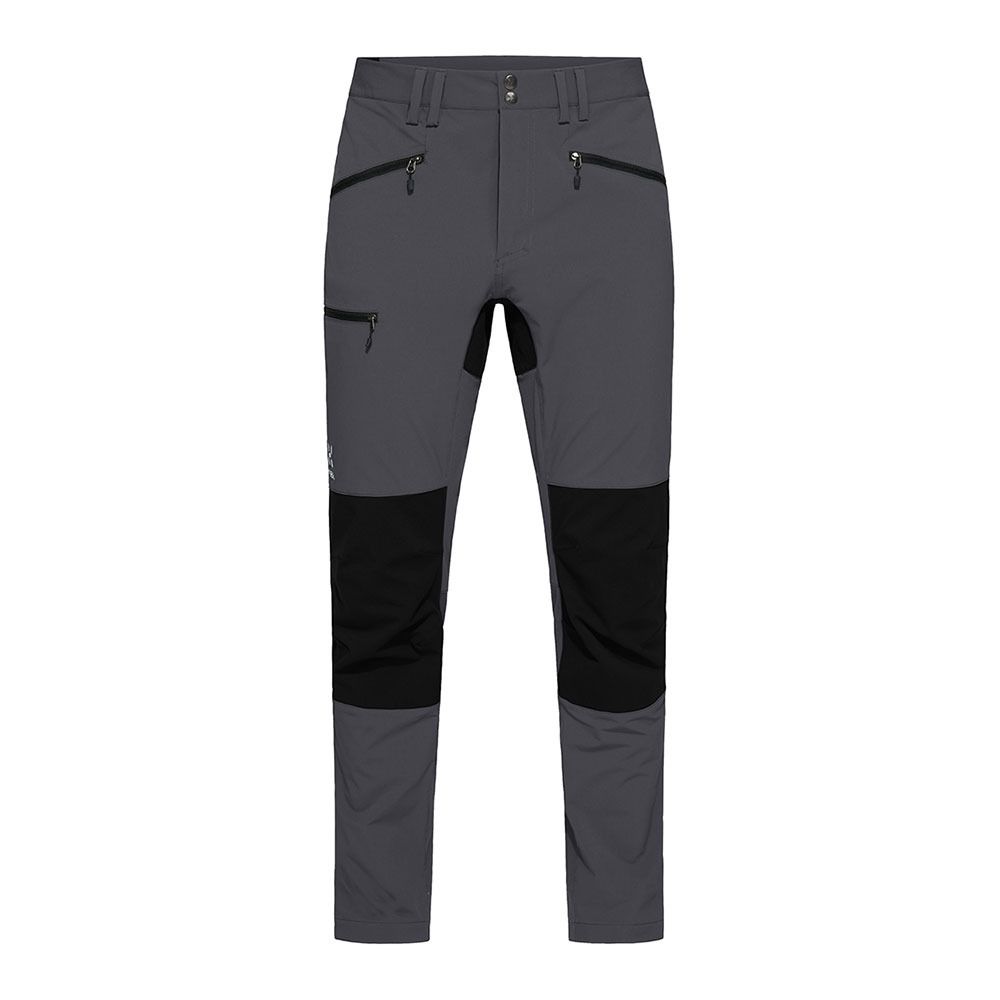 Haglöfs MID SLIM - Pantalon Homme magnetite/true black