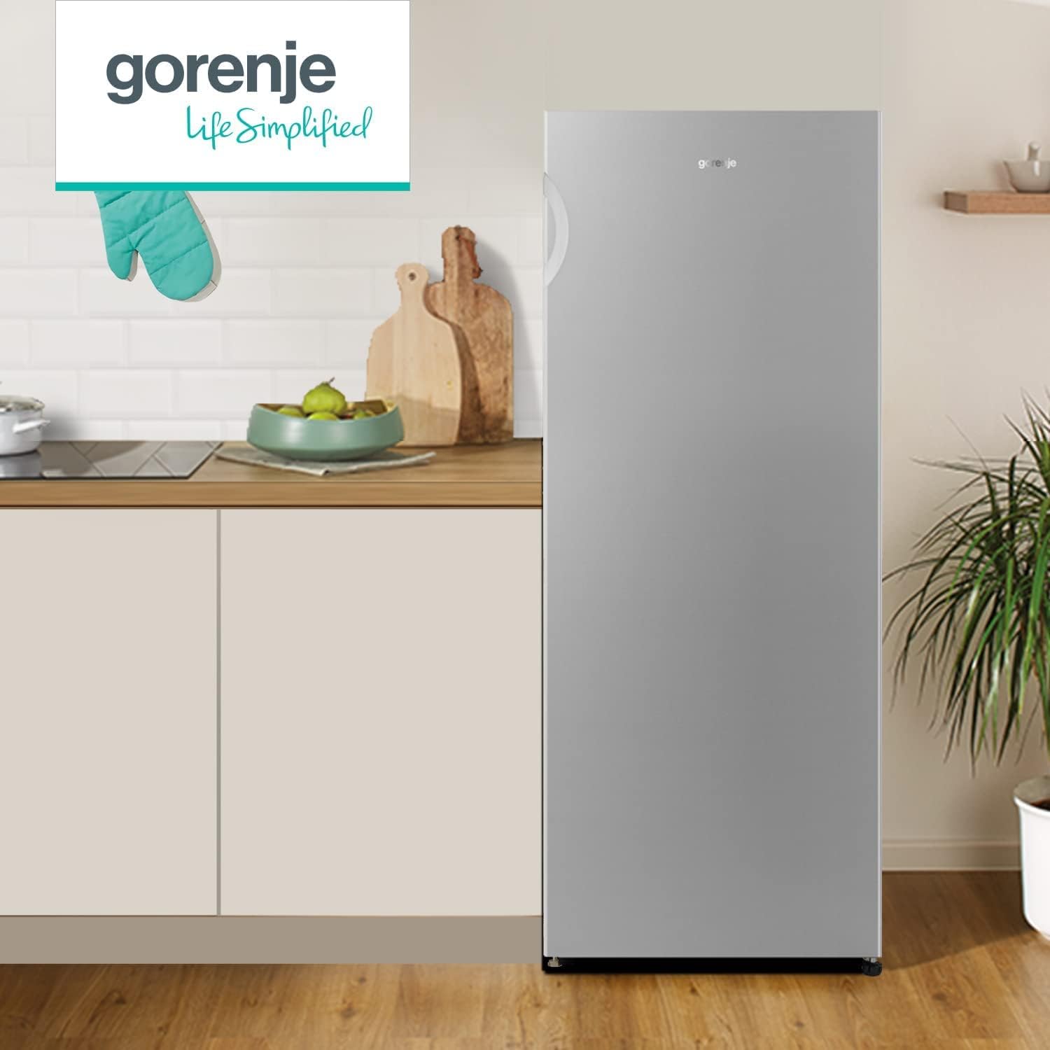 Gorenje R 4142 PS Kühlschrank/ Höhe 143,4 cm/ 242 L / LED Beleuchtung, Silber