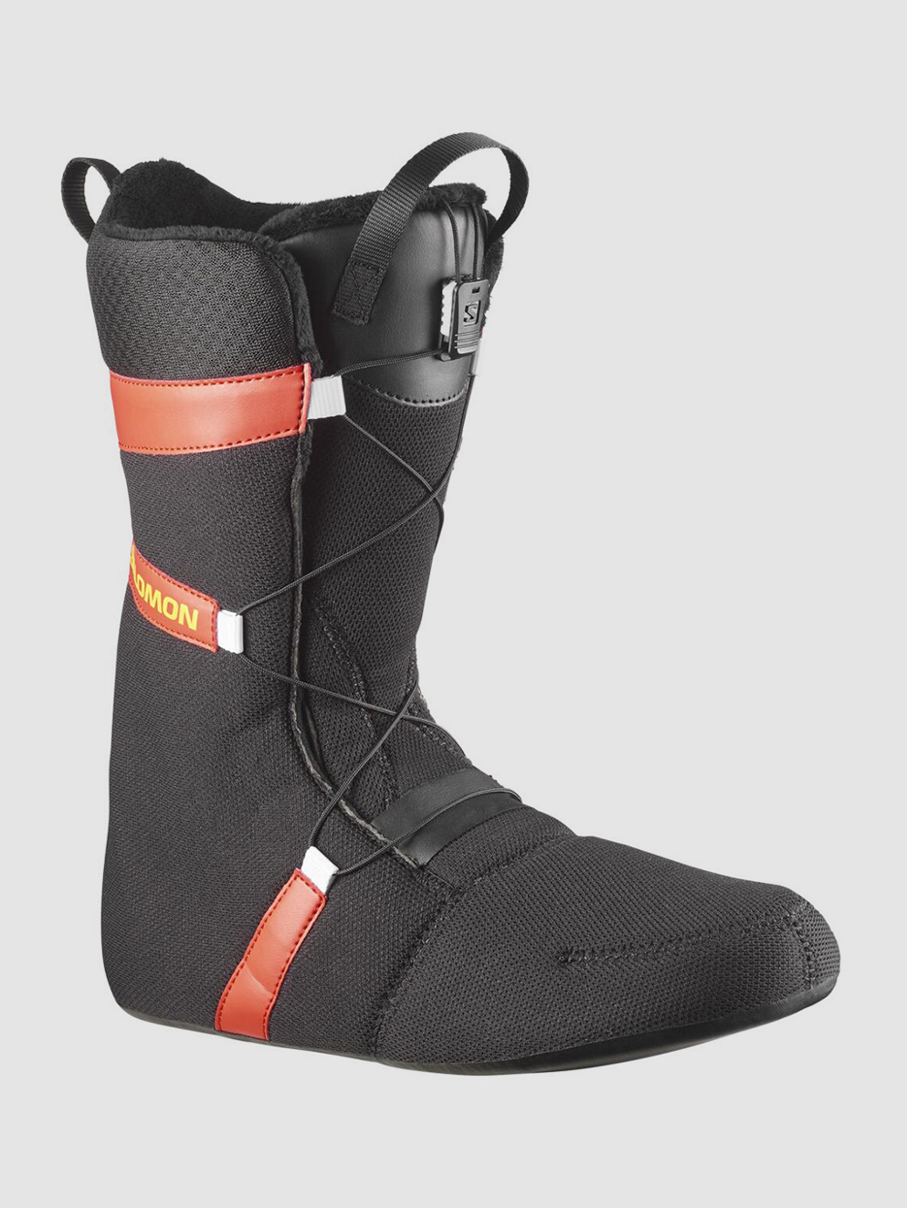 Salomon X Approach Lace SJ BOA 2025 Snowboard Boots white/cherry tomato/black