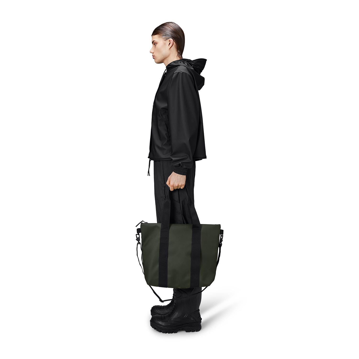 Rains Tote Bag Mini W3 green