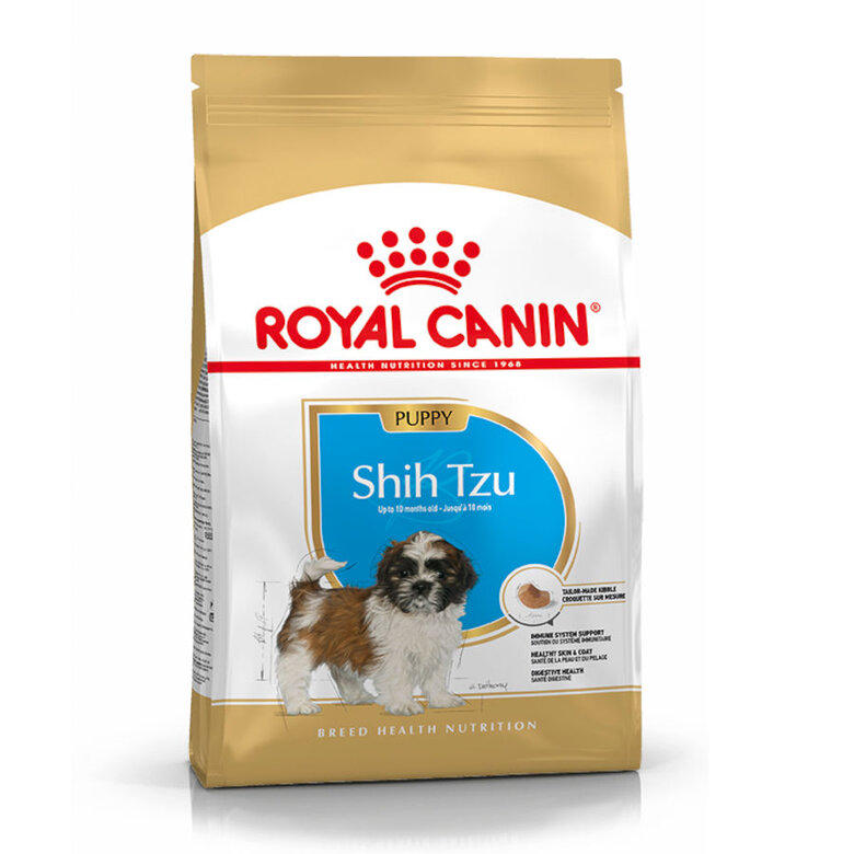 Ração Royal Canin para filhotes de Shih Tzu