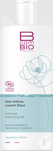 BcomBio Organic Soin Intime Lavant Doux Sans Savon Sans Parfum Bio 500ml
