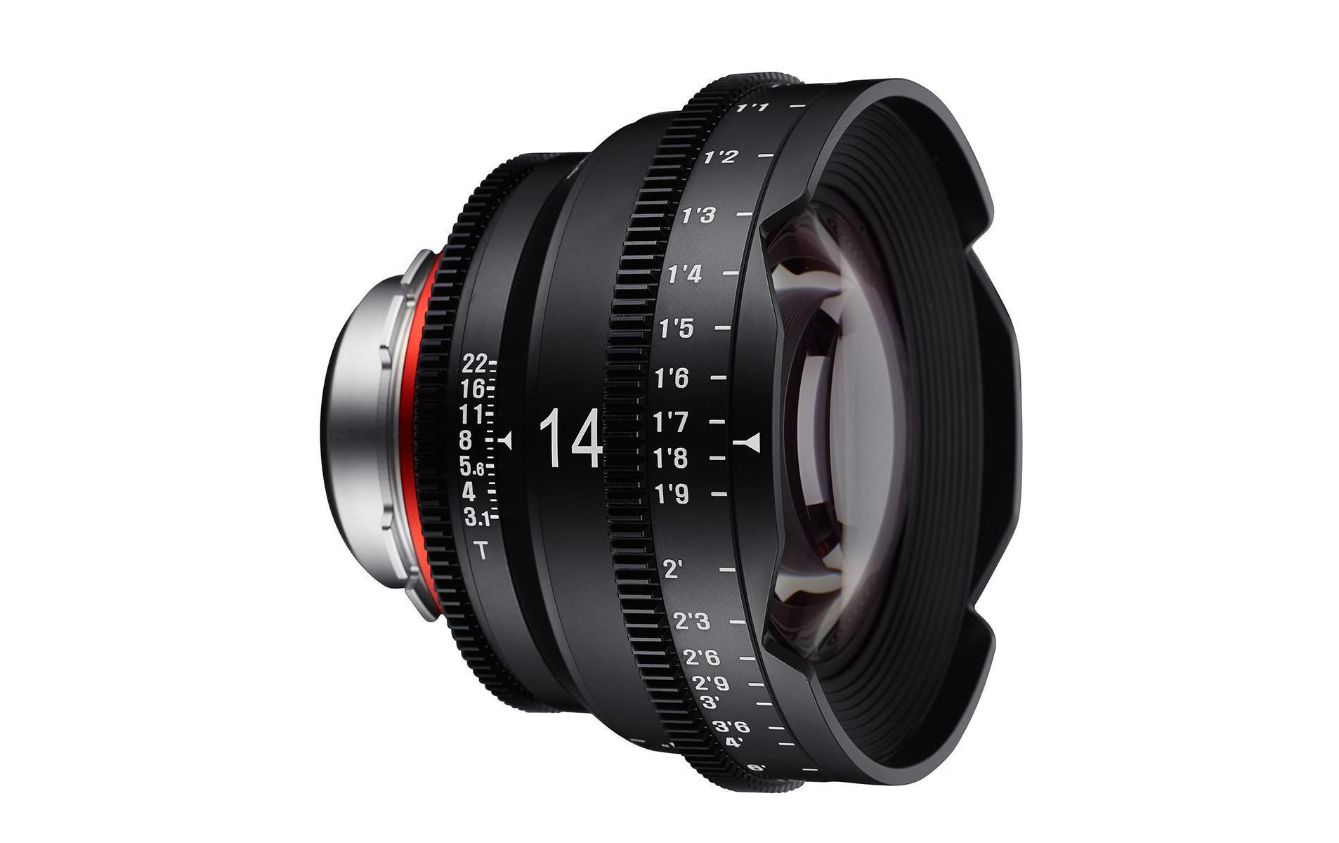 Festbrennweite XEEN 14mm T/3.1 FF Cine – Canon EF<br>XEEN 14mm t/3.1