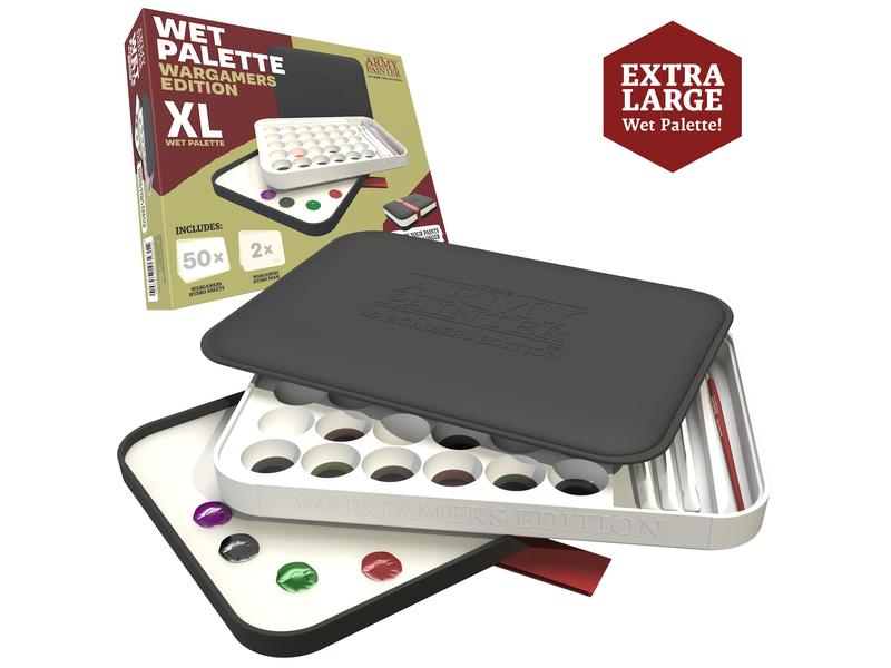 The Army Painter Zubehör Wet Palette XL Wargamers Edition Stilvolle und praktische Nasspalette