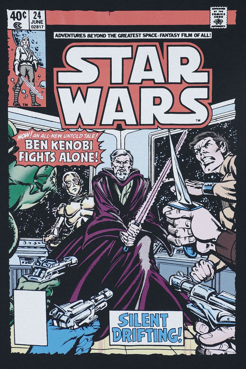 Ben Kenobi fights alone | Star Wars T-Shirt Manches courtes