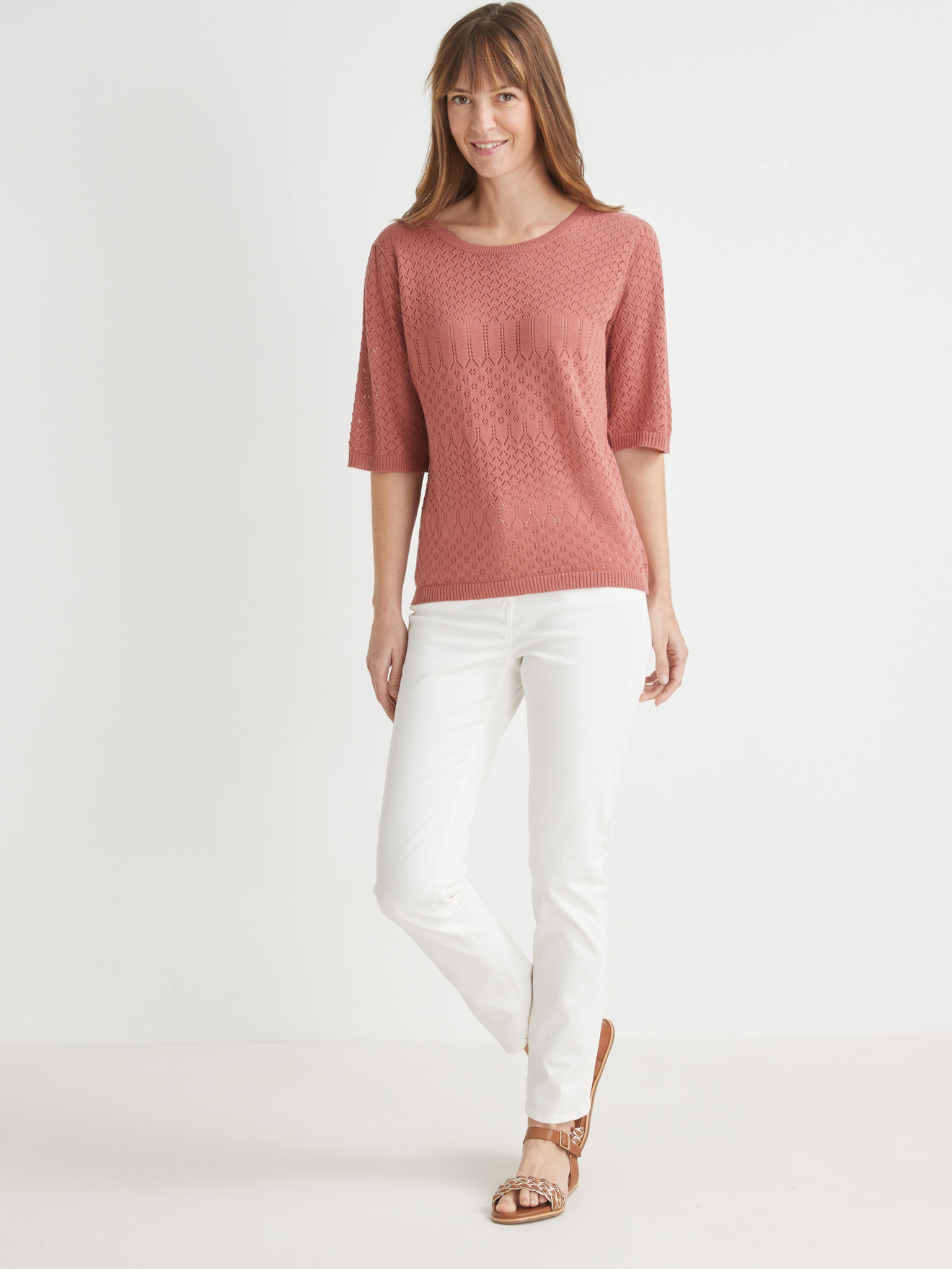 Pull manches au coude