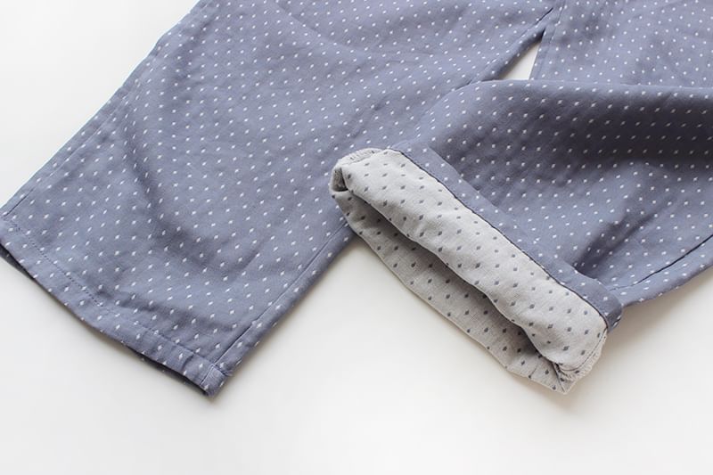 Dogini - Koppel bijpassende pyjamabroek met stippen (verschillende ontwerpen)