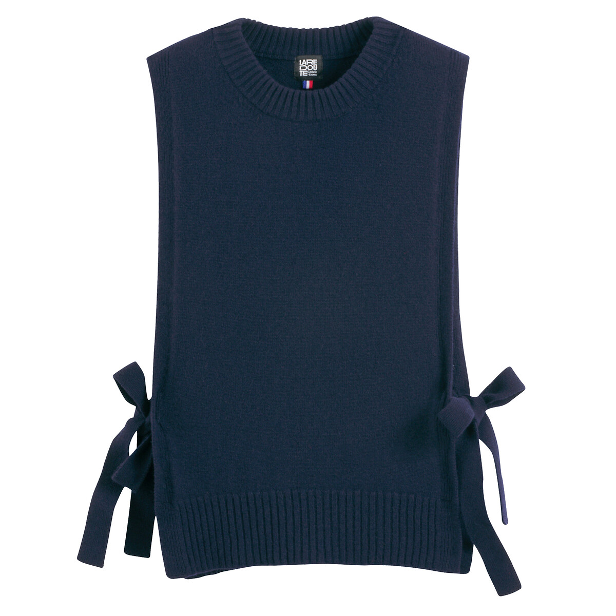 COLEÇÕES LA REDOUTE<br>Trui em lã e cashmere, fabricado na França