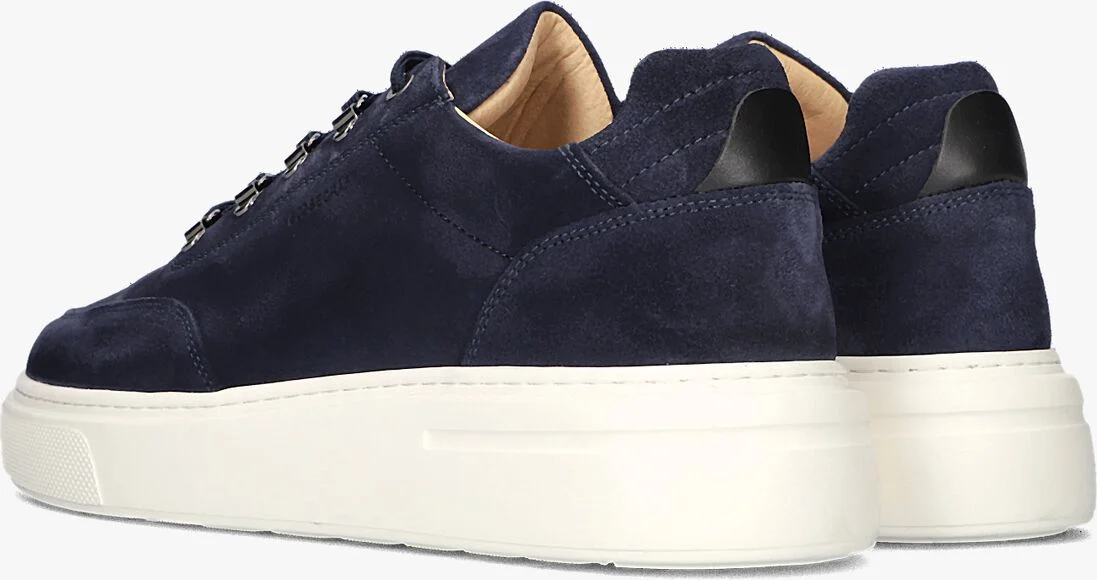 GOOSECRAFT blauwe goosecraft lage sneakers smew 1
