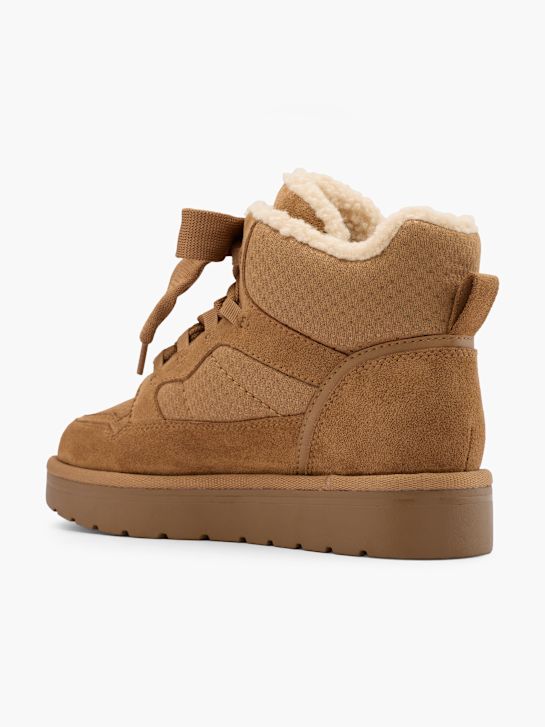 Graceland Schnür-Stiefelette Braun