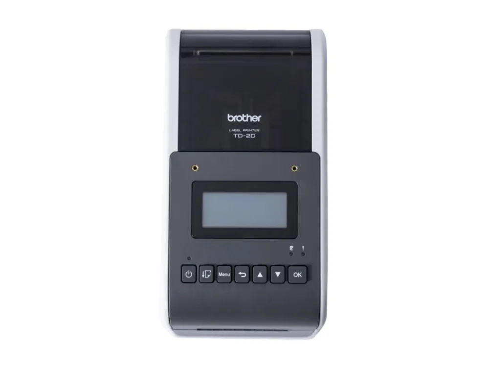 Brother TD-2350D203 - Mærkat/kvitteringsprinter - S/H - direkte termisk - Rulle (6,3 cm) - 203 dpi - op til 152.4 mm/sek. - Wi-Fi(n), Bluetooth 5.2, LAN, USB 2.0, USB vært
