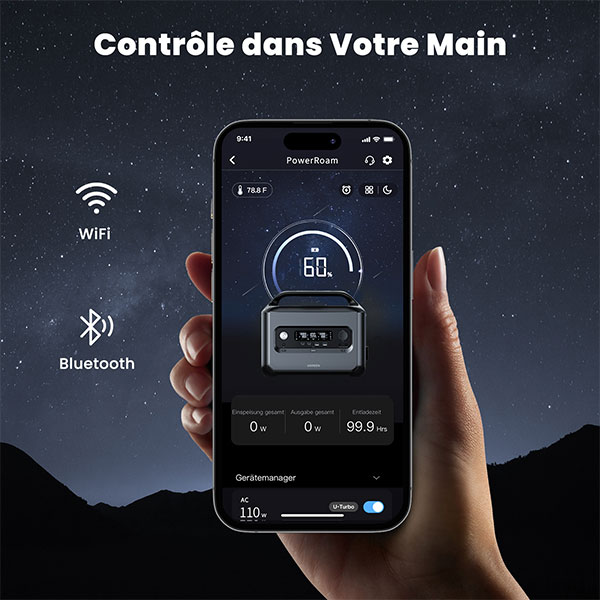Station électrique portable 1200W Ugreen GS1200