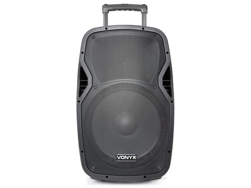 Vonyx PA-System AP1500PA Mobiles Soundsystem mit Bluetooth und Funkmikrofon